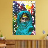 Fatima von Michael Moffa Leinwanddruck (Insitu (Wohnzimmer))