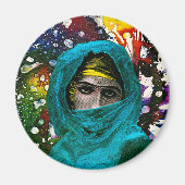 Fatima von Michael Moffa Magnet (Vorne)