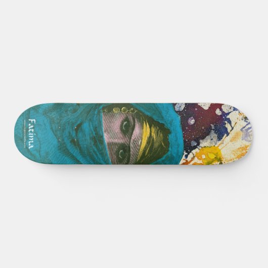 Fatima von Michael Moffa Skateboard (Horizontal)