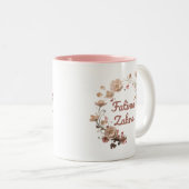 Fatima Zahra Floral Tasse (VorderseiteRechts)