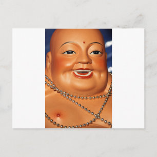 Fatorange Buddha Postkarte