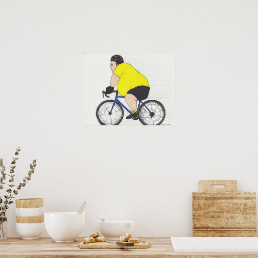 Fatradfahrer Poster (Küche)