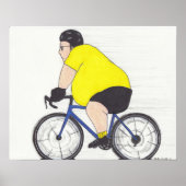 Fatradfahrer Poster (Vorne)