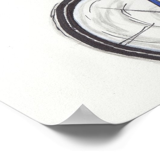 Fatradfahrer Poster (Ecke)