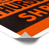 Fats Waller Halloween Vintages Jazzkonzert Poster (Ecke)