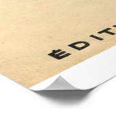 Fats Waller, Original Piano Swing Conceptions Poster (Ecke)