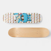 Fatso das Flusspferd Skateboard (Horizontal)