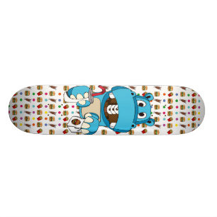 Fatso das Flusspferd Skateboard