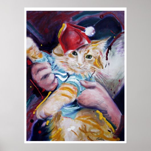 Fatso, Keyboard Cat Practice Pose Poster (Vorne)