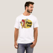 Fatt HundeAbzeichen-Logo-T-Shirt (nur Front) T-Shirt (Vorne ganz)