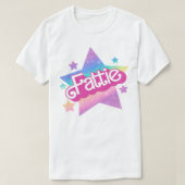 Fattie Plus Größe BBW Fett Girl Retro 90er Jahre S T-Shirt (Design vorne)