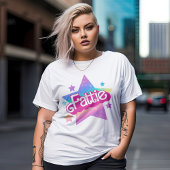 Fattie Plus Größe BBW Fett Girl Retro 90er Jahre S T-Shirt
