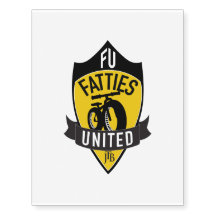 Fattus United Temporary Tattoo