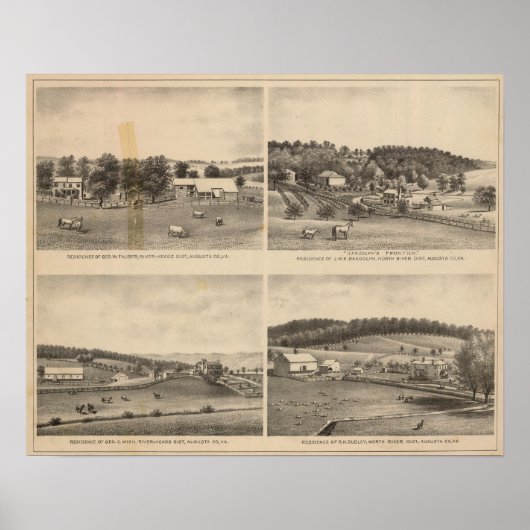 Fauber, Randolph, Dudley, Mish Residenzen Poster (Vorne)