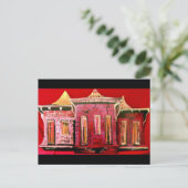 Faubourg Rouge Postkarte (Stehend Vorderseite)