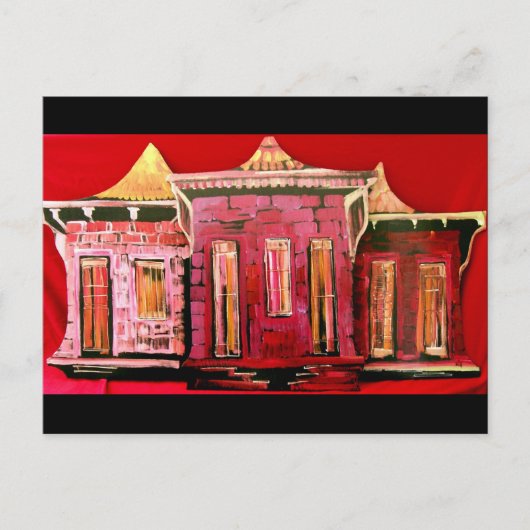 Faubourg Rouge Postkarte (Vorderseite)