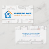 Faucet Logo | Hintergrundinformationen zum Rohrsys Visitenkarte (Vorne/Hinten)