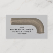 Faucet Plumbing Visitenkarten Visitenkarte (Rückseite)