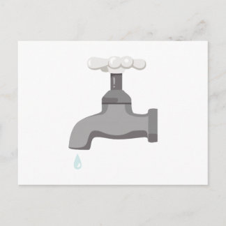 Faucet Postkarte