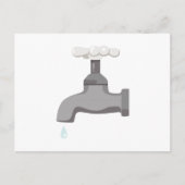 Faucet Postkarte (Vorderseite)