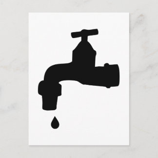 Faucet Postkarte