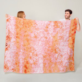 Fauch couro de salmão, esbranquiçado fleecedecke