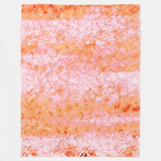 Fauch couro de salmão, esbranquiçado fleecedecke (Vorderseite)