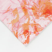 Fauch couro de salmão, esbranquiçado fleecedecke (Ecke)