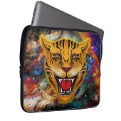 Fauchender Tigernebel Laptopschutzhülle (Vorne Rechts)