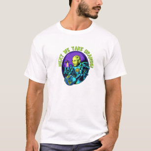 Fauci Alien UFO Weltraum Funny Conservative Ant T-Shirt