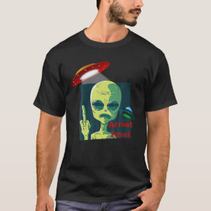 Fauci Alien UFO Weltraum Funny Conservative Ant T-Shirt