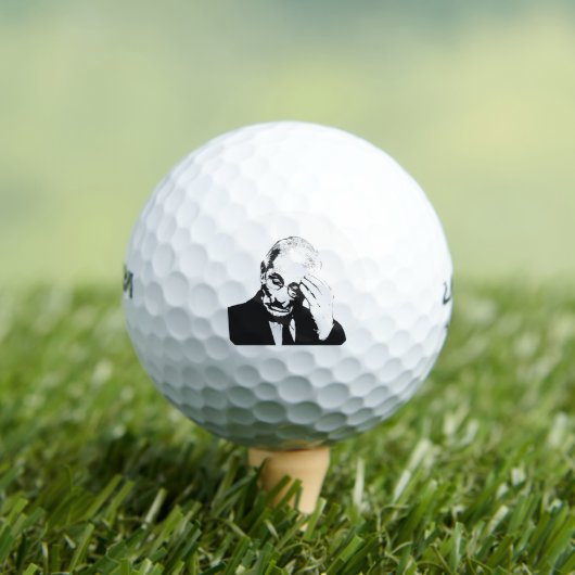 Fauci Facepalm Golfball (Insitu T-Shirt)
