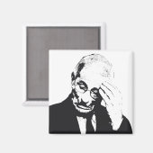 Fauci Facepalm Magnet (Vorderseite/Rückseite)