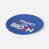 FAUCI FÜR JOBIDEN PAPPTELLER (Schrägansicht)