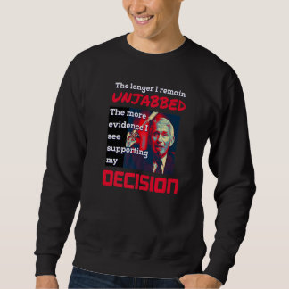 Fauci Liar fürchtet einen Vintagen Retro-Sarkastik Sweatshirt