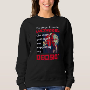Fauci Liar fürchtet einen Vintagen Retro-Sarkastik Sweatshirt