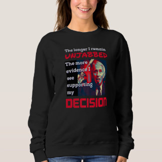 Fauci Liar fürchtet einen Vintagen Retro-Sarkastik Sweatshirt