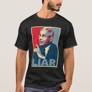 Fauci Liar Vintag Lied Retro Anthony Fauci ist nic T-Shirt