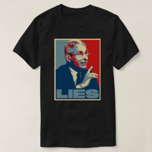 FAUCI LIES PROPAGANDA ART T - Shirt