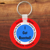 Fauci-Ouchie-Impfung Got Schlüsselanhänger (Vorderseite)