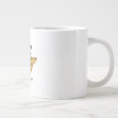 Faul, aber süß Jumbo-Tasse (Rechts)