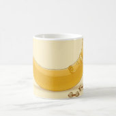 Faul. Als Banane Verwandlungstasse (Mittel)