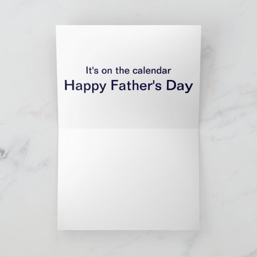 Faul geschieht Eisbär Karte (Innenseite)