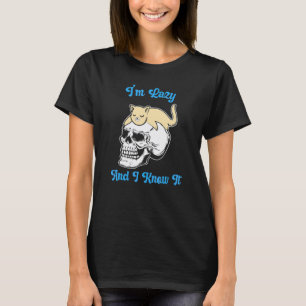 Faul Schlafen Chillen Kein Bock Faultiere Müde T-Shirt