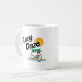 Faule Dazy Papageien-Kaffee-Tasse Kaffeetasse (Vorderseite Links)