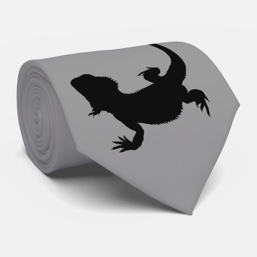 Faule Eidechse Krawatte (Gerollt)