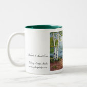 Faule Northwoods Kanu-Reise-Tasse Zweifarbige Tasse (Links)