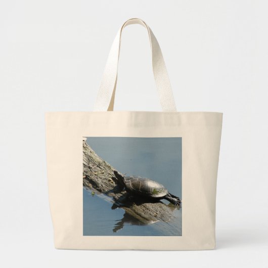 Faule Schildkrötetasche Jumbo Stoffbeutel (Vorne)