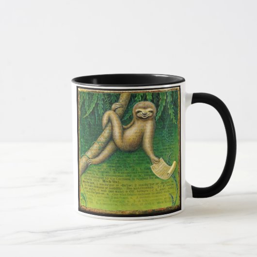 Faule Sloth-Tasse: Simulieren Sie Tasse (Rechts)