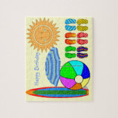 Faule Sommer-Tage Puzzle (Vertikal)